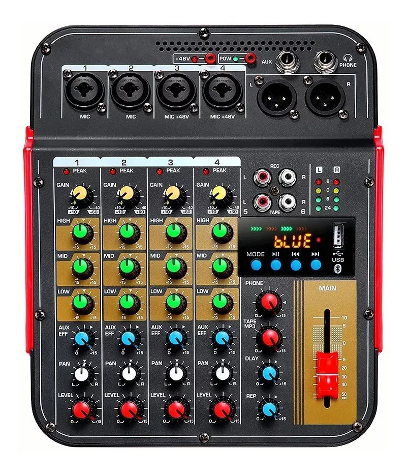 Audio Mixer Bluetooth and Reve - Audio Music Dj recension och pris