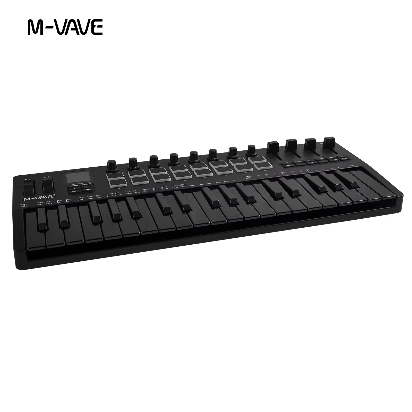 M-VAVE SMK-37 PRO 37-Key USB M - Midi Controller Pad recension och pris