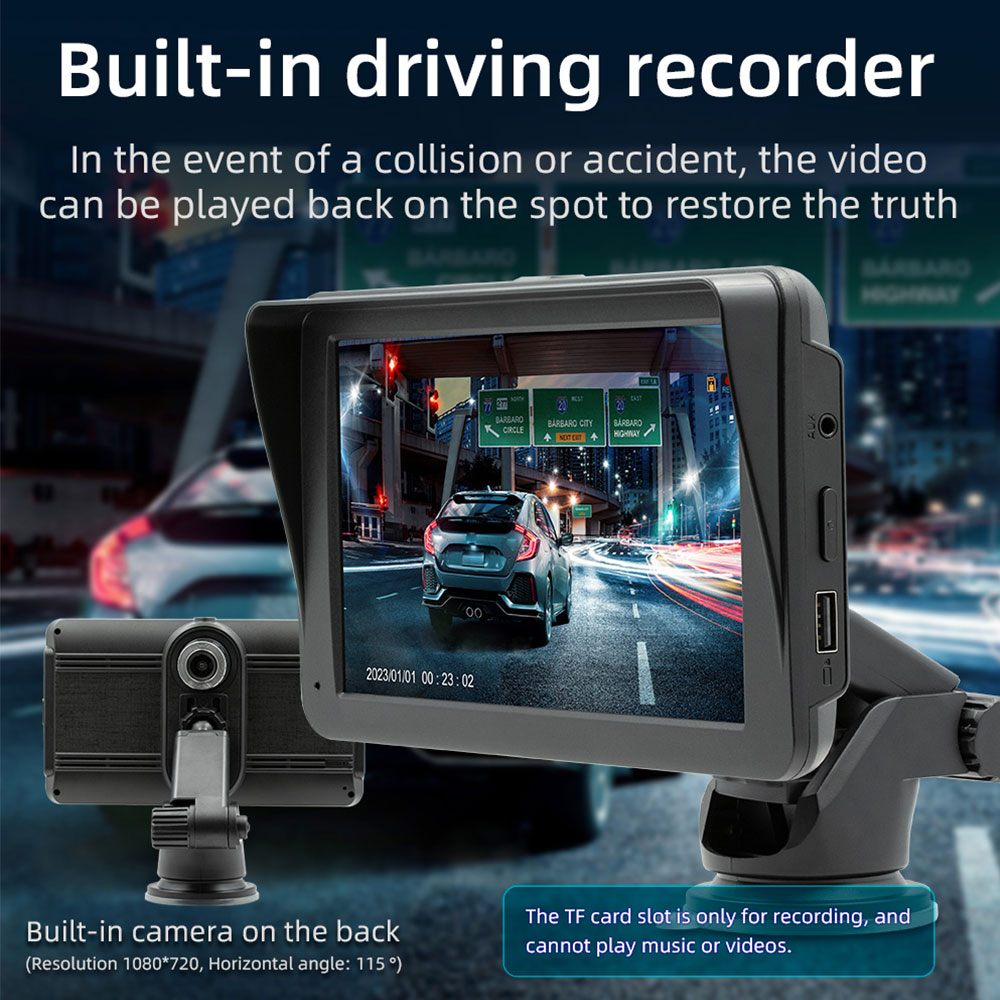 7-Inch Universal Touch HD Scre - Audio Music Image recension och pris