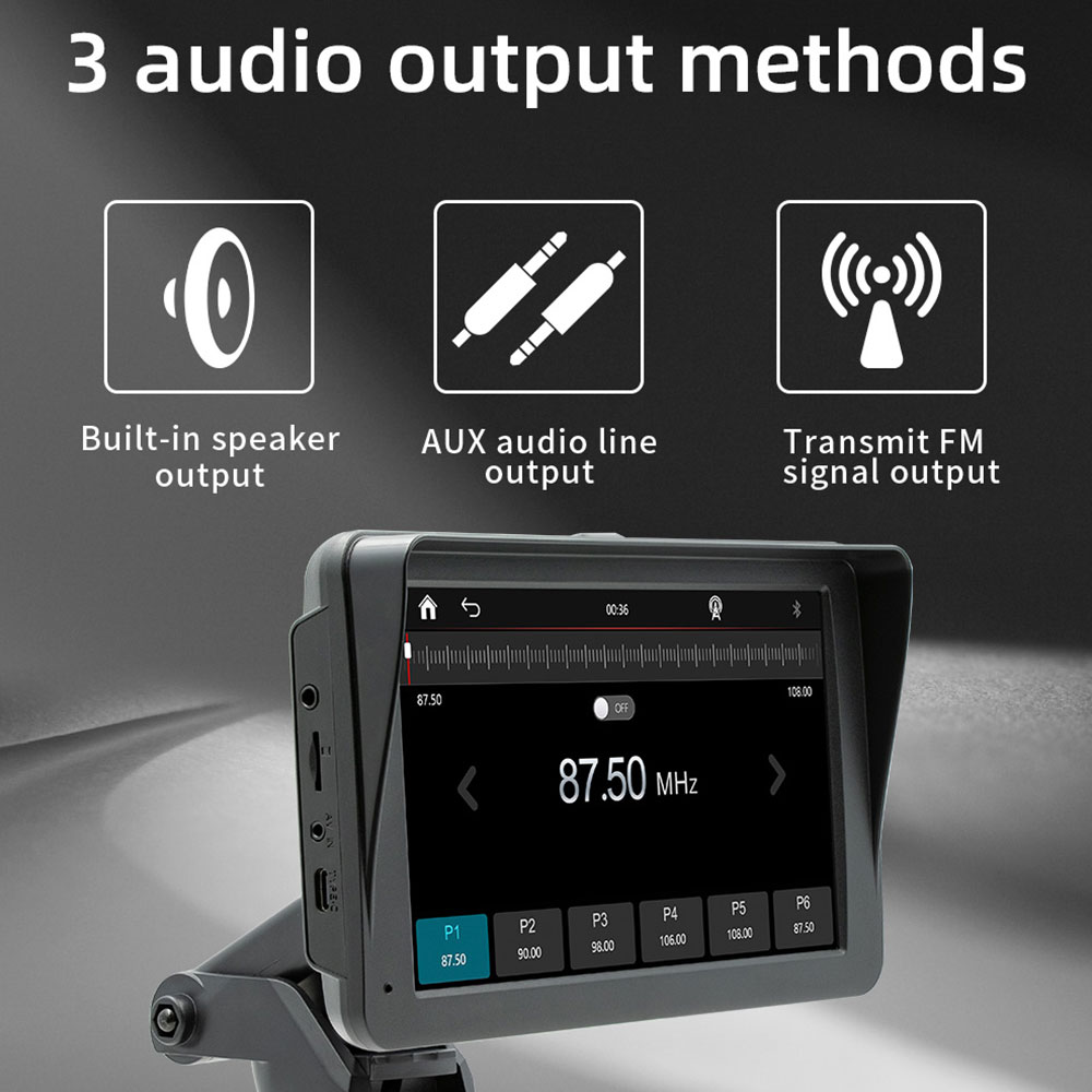 7-Inch Universal Touch HD Scre - Audio Music Image recension och pris