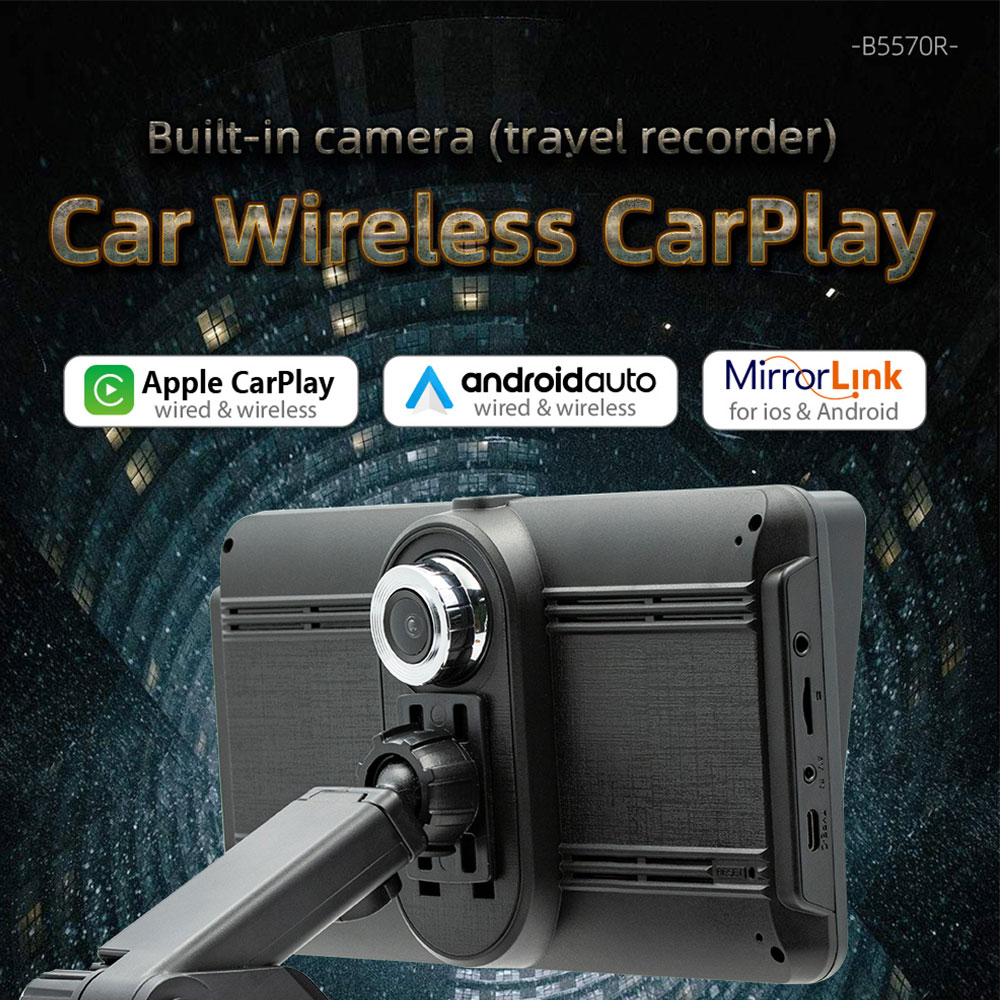 7inch Wireless CarPlay & Andro - Audio Music Image recension och pris