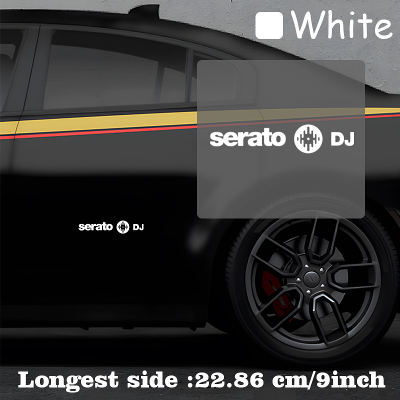 1PC DJ Sound Wave Letter Graph - Audio Music Dj recension och pris