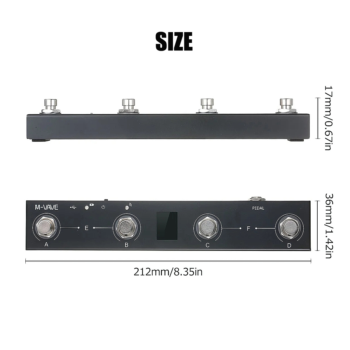 M-VAVE Chocolate Bluetooth MID - Midi Controller Pad recension och pris