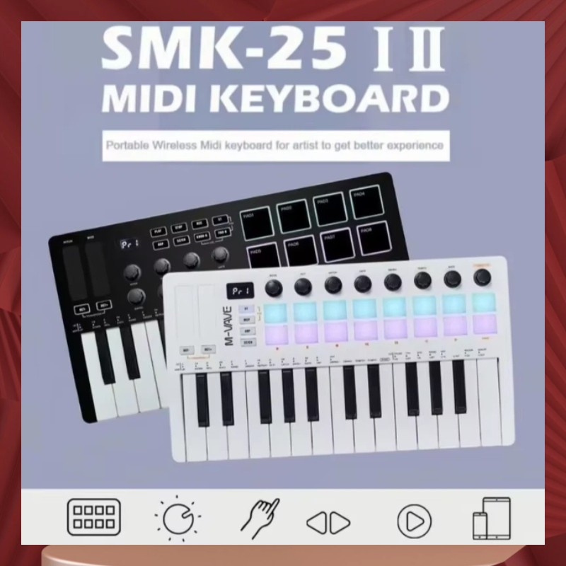 M-Vave Smk-25 Midi Keyboard Co - Midi Controller Pad recension och pris