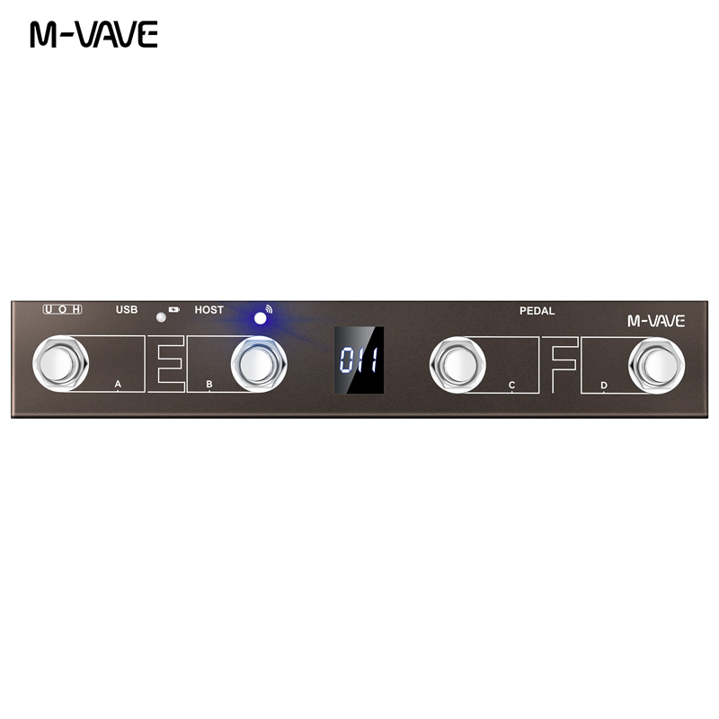 M-VAVE Digital Multi-Effects P - Midi Controller Pad recension och pris