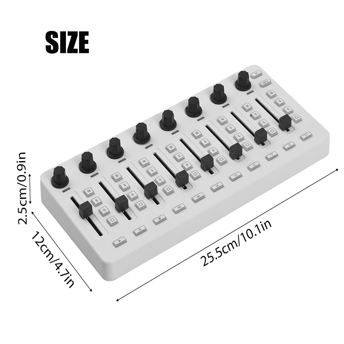 M-VAVE SMC-Mixer Wireless MIDI - Midi Controller Pad recension och pris