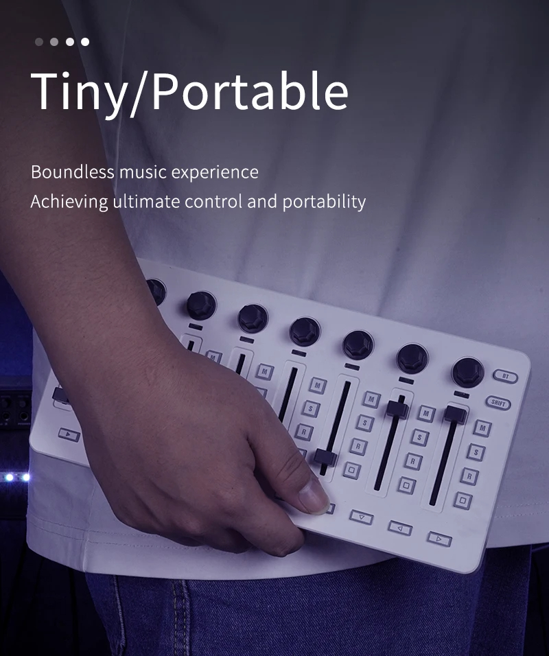 M-VAVE SMC-Mixer Wireless MIDI - Midi Controller Pad recension och pris