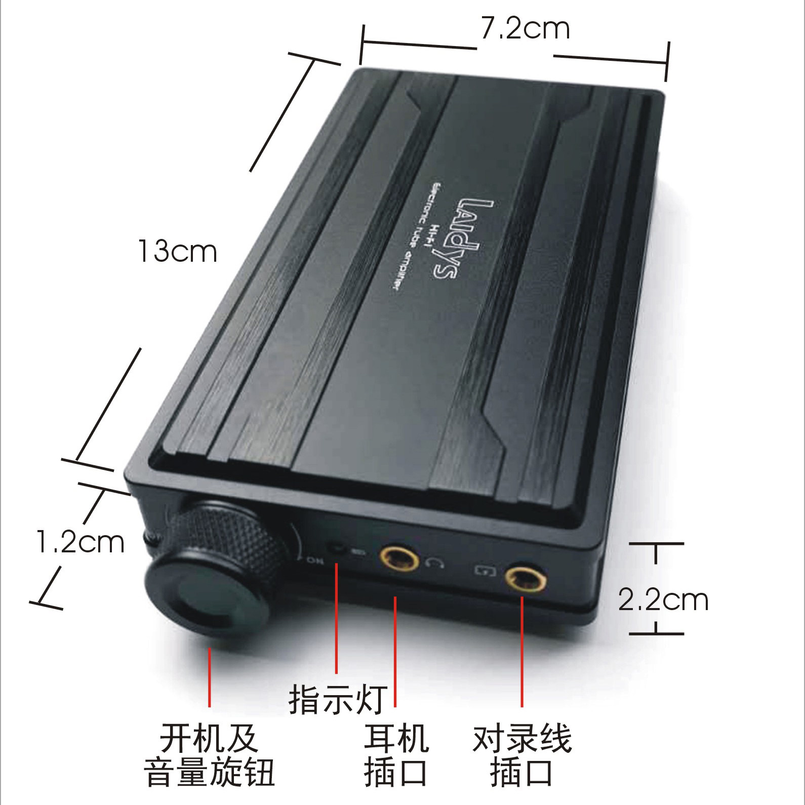 LAIDYS Portable Tube Headphone - Headphone Amplifier Dac recension och pris