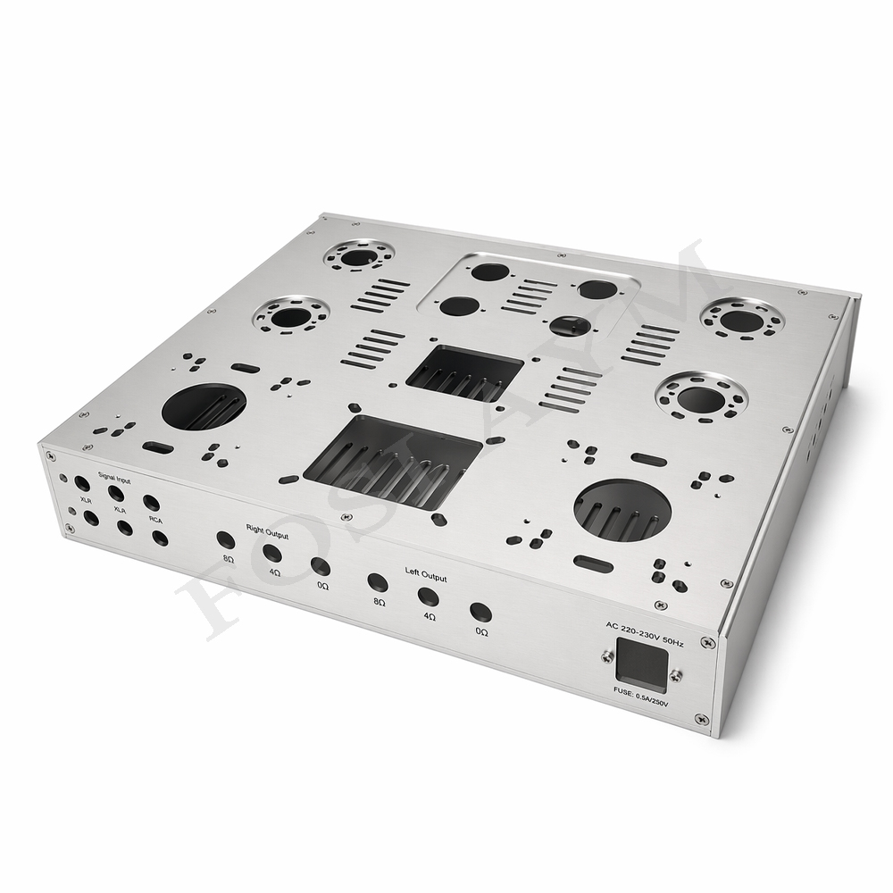 FOSI AYM 415x330x70mm Full Alu - Headphone Amplifier Dac recension och pris
