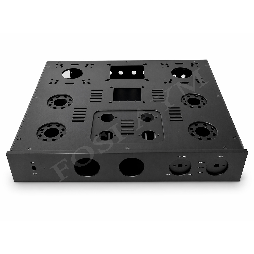 FOSI AYM 415x330x70mm Full Alu - Headphone Amplifier Dac recension och pris