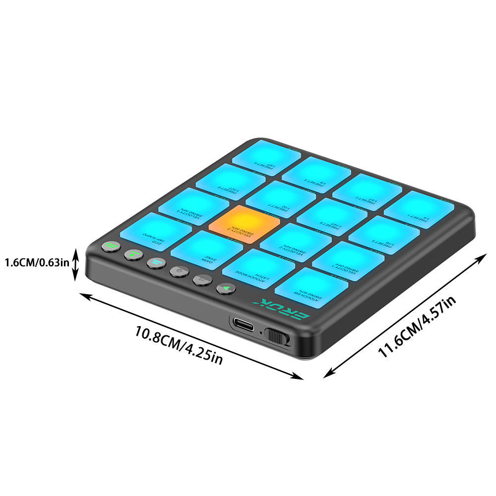 EROK PocketBeats MIDI Controll - Midi Controller Pad recension och pris