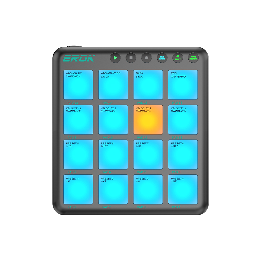 EROK PocketBeats MIDI Controll - Midi Controller Pad recension och pris