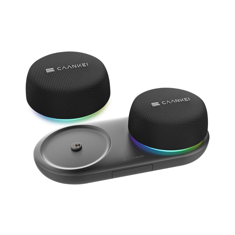 Magnetic Bluetooth Speaker wit - Audio Music Spotify recension och pris